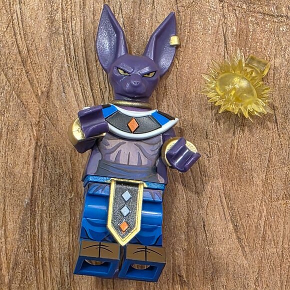 Dragon ball z Figure BEERUS Figure Dragon Ball Z LEGO Compatible DBZ ANime Manga - Picture 1 of 3